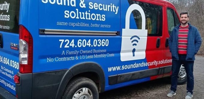 Sound and Security Solutions Van - Nick